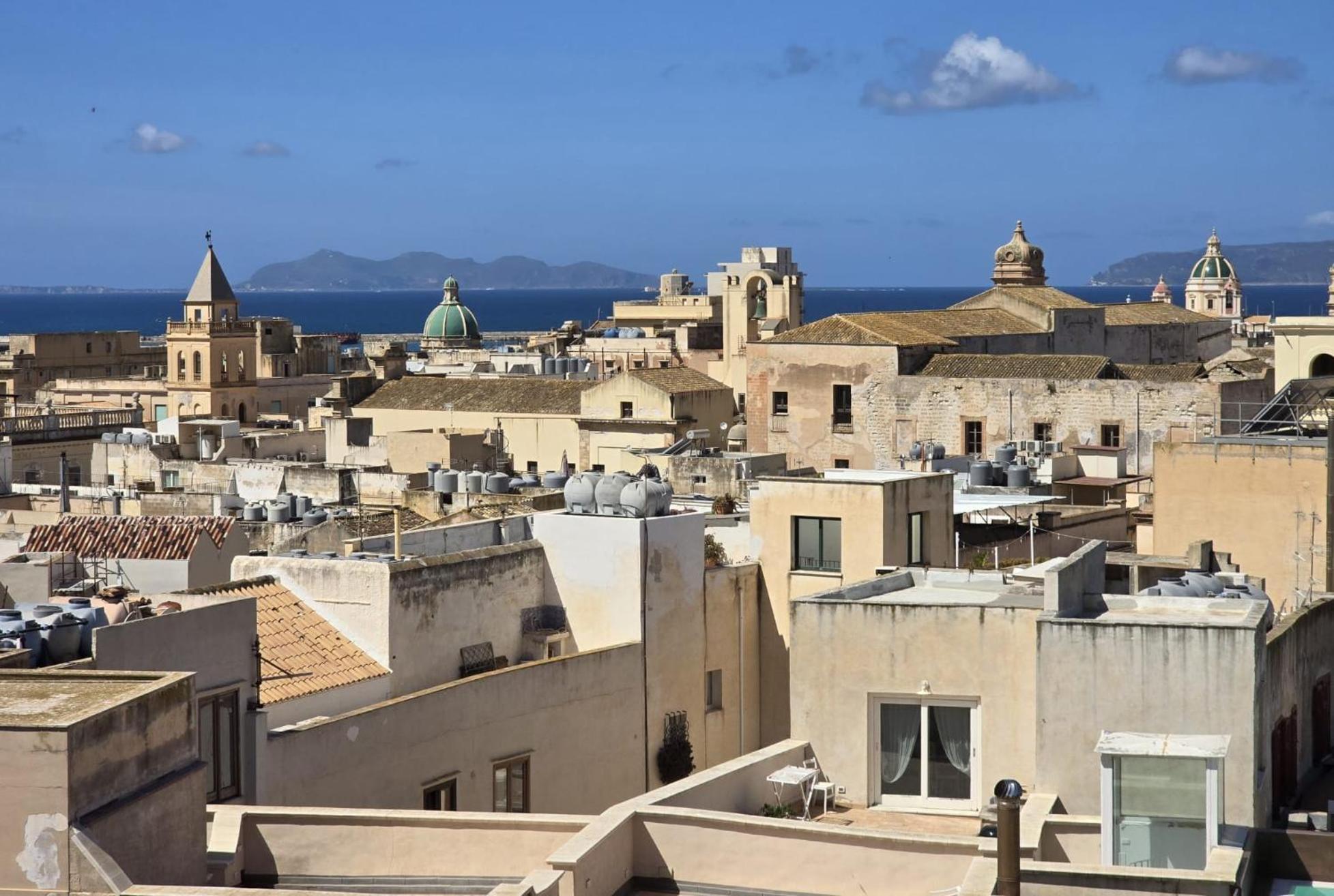 Casa Azzurra Leilighet Trapani Eksteriør bilde