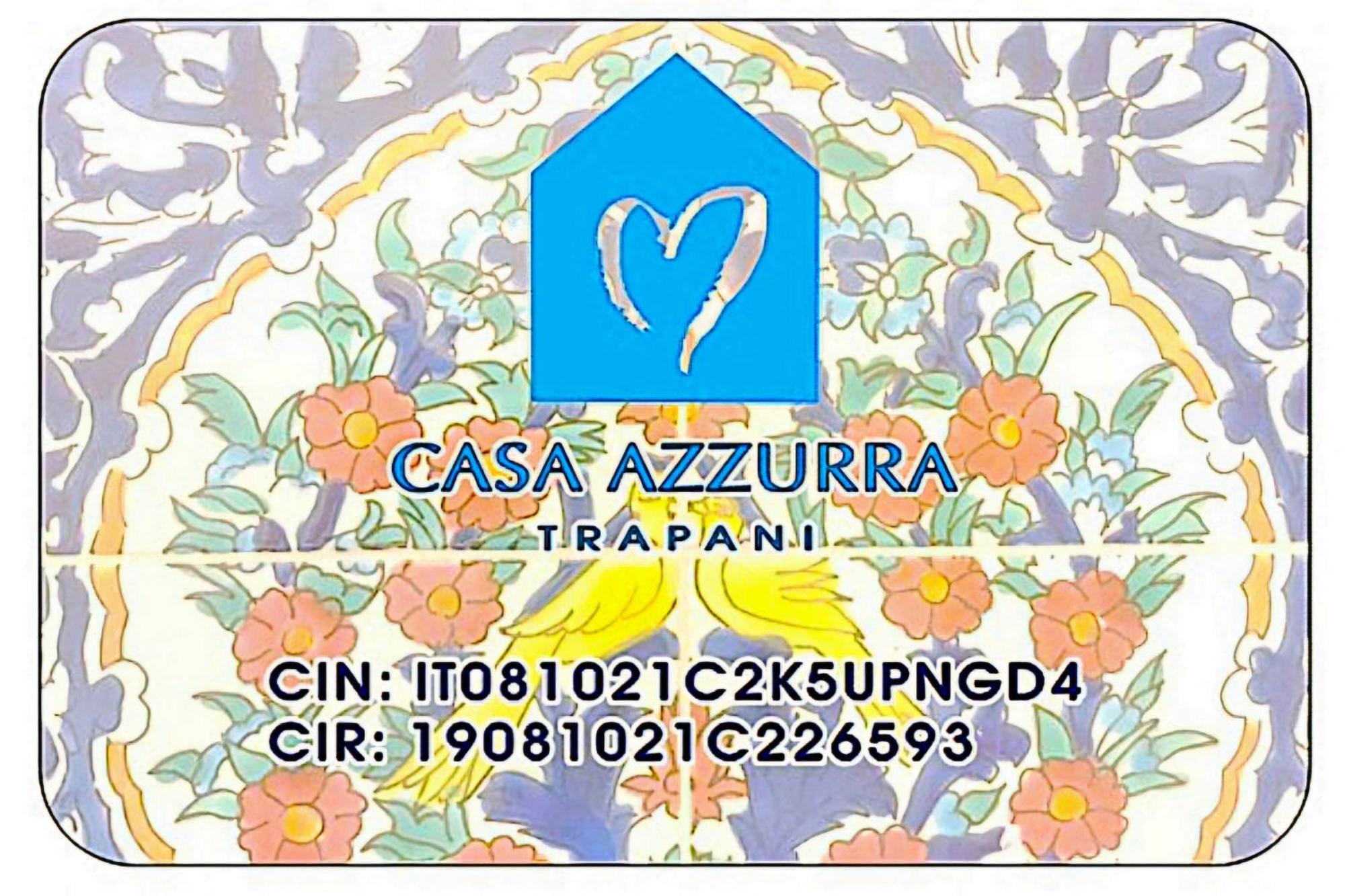Casa Azzurra Leilighet Trapani Eksteriør bilde
